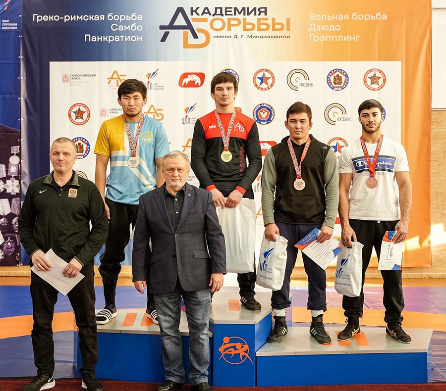 Результаты III Всероссийского турнира по вольной борьбе памяти Д.Г. Миндиашвили