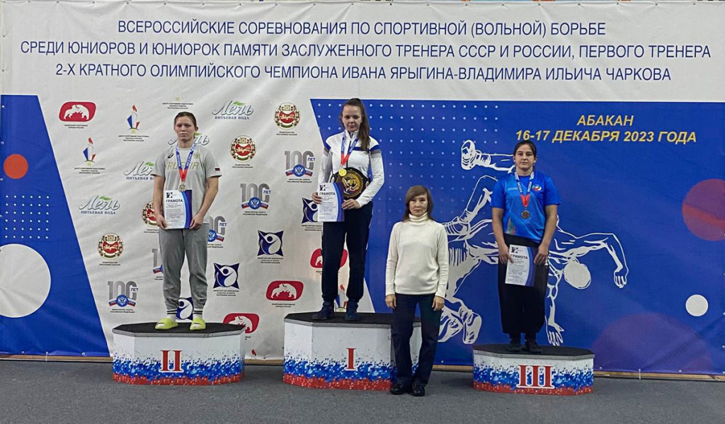 Результаты наших девушек на Всероссийских соревнованиях памяти В. И. Чаркова в Абакане