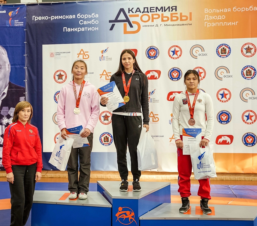 Результаты III Всероссийского турнира по вольной борьбе памяти Д.Г. Миндиашвили
