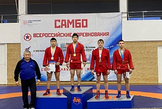 Шесть медалей Всероссийских соревнований по боевому самбо завоевали наши воспитанники
