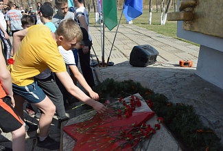  Общешкольный праздник, посвященный 74-летию победы в Великой Отечественной Войне. 