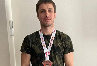 Бронзовая медаль классического стиля на "Борцовской лиге Поддубного" 