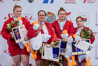 Ольга Артошина стала победителем международных соревнований по самбо
